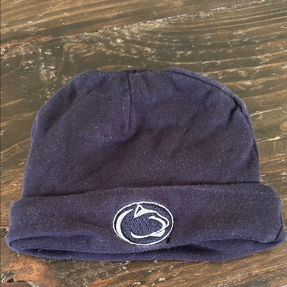 Navy Blue Beanie with Logo